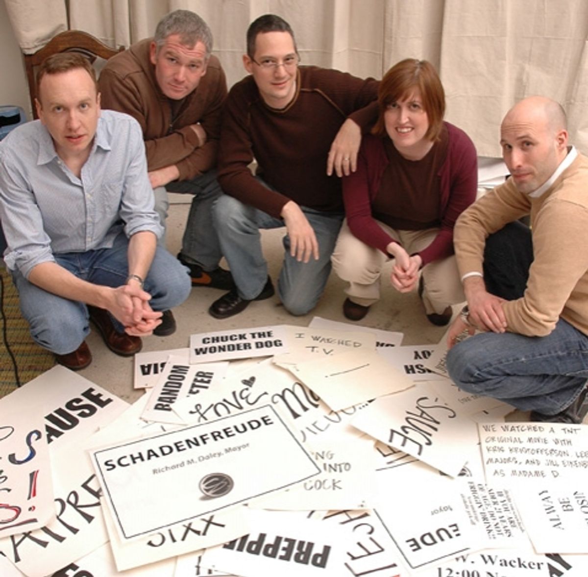 Sandy Marshall, Adam Witt, Stephen Schmidt, Kate James, Justin Kaufmann at 